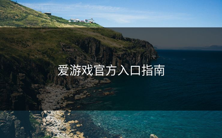 爱游戏官方入口指南